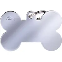 My Family Meine Familie Medaillon Knochen 48x31mm Messing