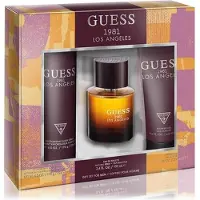 GUESS 1981 Los Angeles For Men Set Eau de Toilette, 100 ml + Duschgel , 200 ml + Spray Deodorant, 226 ml