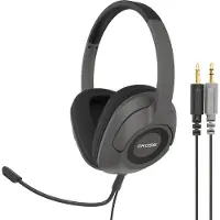Koss Kopfhörer Kopfhörer SB42 Kopfband On-Ear, 3,5 mm (18 ), Mikrofon, Schwarz Grau ( SB42)