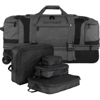 Normani Reisetrolley 120-150 L mit Kleidertaschen