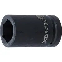 Bgs Kraft-Steckschlüssel-Einsatz Sechskant, tief Antrieb Innenvierkant 25 mm (1") SW 34 mm
