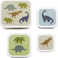 A Little Lovely Company Lunchbox-Set, Dinosaur