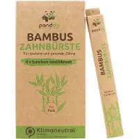 Pandoo Zahnbürsten 4er Pack 4 St