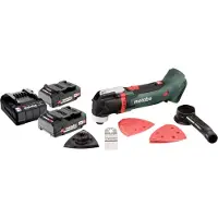 Metabo MT 18 LTX Akku Multitool 18 V OIS / Starlock + 2x Akku 2,0 Ah + Ladegerät