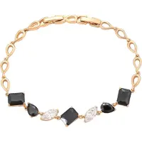 NAEMI Women Bracelet in Rose Gold Black | Gr.: onesize
