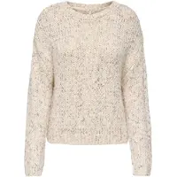 ONLY Damen Pullover Weiß, Größe XS