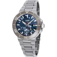 Oris Aquis Upcycle 0173377664150-SET Automatik, Uhr ohne Stein