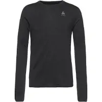 Odlo Unterhemd Herren BL Top Crew Neck L/S Merino 160 Black-S