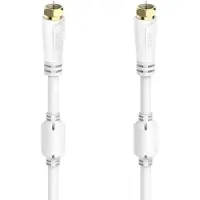 Hama SAT-Anschlusskabel 7,5m F-Stecker 100dB vergoldet