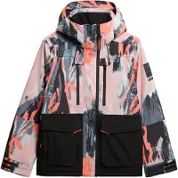 Superdry für Damen. WS110181A Ultimate Freestyle Skijacke rosa (S), Lässig, Sportlich, Polyester, Schnee