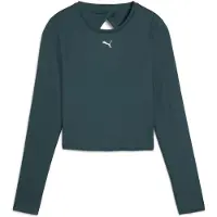 Puma Damen Hemd W GREEN TERRAINS LONG SLEEVE