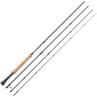 Greys Lance Kohlefaser Fliegenrute 290 cm, AFTMA 8, 4-teilig, für Hecht