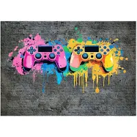 WALLARENA FOTOTAPETE Kinderzimmer Junge Gaming Vlies Tapete Kinder 250x175