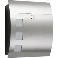 CMD 46 Wandbriefkasten Edelstahl
