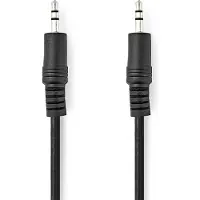 Nedis Stereo-Audiokabel | 3.5 mm Stecker | 3.5 mm Stecker | Vernickelt | 5.00 m | Rund | Schwarz | L