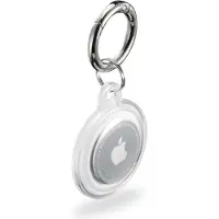 Hama Hülle "Always Clear" für Apple AirTag, mit Schlüsselanhänger, durchsichtig (00127476)