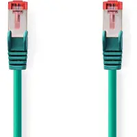 Nedis CAT6-Netzwerkkabel - RJ45 Stecker - RJ45 Stecker - S/FTP - 5.00 m - Rund - LSZH - Grün - Label