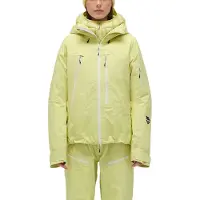 Black Crows - Wasserfeste und atmungsaktive Skijacke - W 3L Freebird Jkt Wax Yellow für Damen - Größe M - Gelb