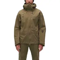Black Crows - Wasserfeste und atmungsaktive Skijacke - M 3L Freebird Jkt Olive Green für Herren - Größe L - Grün