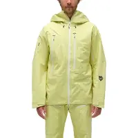 Black Crows - Wasserfeste und atmungsaktive Skijacke - M 3L Freebird Jkt Wax Yellow für Herren - Größe L - Gelb