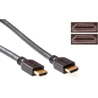 ACT 0.5m 2xHDMI 0.5m HDMI Type A (Standard) HDMI Type A (Standard) Schwarz HDMI-Kabel