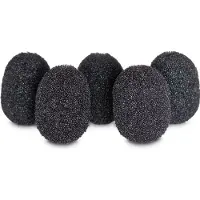 Rycote Lavalier Foams Black (1 pack of 5)