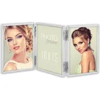 Zep 120TS01-4R Silver Frame Triple 3x10x15 cm