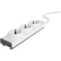Allocacoc Standard PowerStrip 4 sockets 1m white (10250/PSMDDE)