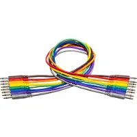Hosa Technology CMM-815 - Patch Cables 8pcs, 15cm