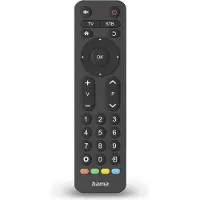 Hama 00221056, TV, IR Wireless, Drucktasten, Schwarz