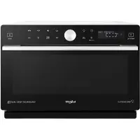 Whirlpool Supreme Chef MWSC 9133 SB, Arbeitsplatte, Kombi-Mikrowelle, 33 l, 1000 W, Eingebautes Display, LCD