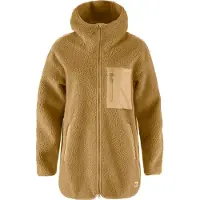 Fjällräven Pullover Vardag Pile Fleece Long Damen Buckwheat Brown-L