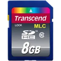 Transcend Flash-Speicherkarte - 8 GB - Class 10