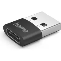 Hama 00201532, USB C, USB A, Schwarz
