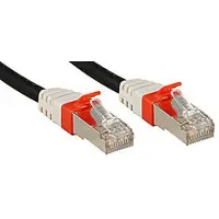 Lindy 45366, 5 m, Cat6a, S/FTP (S-STP), RJ-45, RJ-45, Schwarz