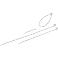 Cimco 181813 Kabelbinder Twist+Cut natur mit Stahlzunge