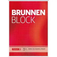 Brunnen Briefblock