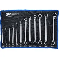 Bgs Doppel-Ringschlüssel-Satz tief gekröpft SW 6 - 32 mm 12-tlg.
