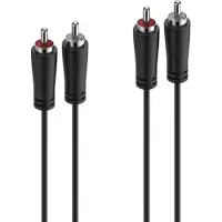 Hama Audio-Kabel, 2 Cinch-Stecker - 2 Cinch-Stecker, 1,5 m