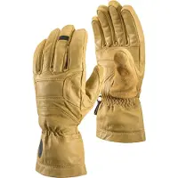 Black Diamond - Leder-Handschuhe &ndash; Unisex &ndash; Kingpin Gloves - Kingpin Gloves Beeswax für Herren aus Leder - Größe XS - Gelb