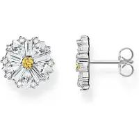 Thomas Sabo Ohrstecker Blume Lovely Daisy gross Silber