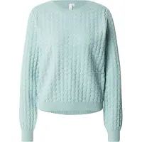 s.Oliver -qs Pullover Blue Green Größe: L | Pullover Outlet | Damen | Blau