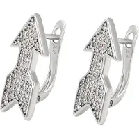 NAEMI Women Earrings in Silver | Gr.: onesize