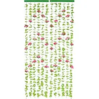 Maximex Türvorhang "Rosen" Klettband 1 Stk. tlg. Blättervorhang für Balkon und Terrasse, Insekten- und Sichtschutz