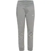 Hummel Verstellbare Taille Hose Hmljr Regular Kinder in GREY MELANGE | Gr.: 110