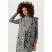 Copenhagen Muse Damen Blazers Cmrubi-waistcoat - Grijs - Größe L