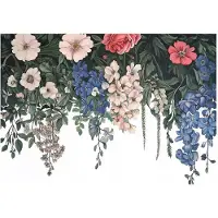 WALLARENA FOTOTAPETE Blumen Natur Blätter Wohnzimmer Vlies Tapete 150x105