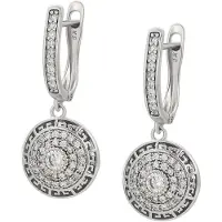 NAEMI Women Earrings in Silver | Gr.: onesize