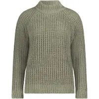 Cartoon Strickpullover mit Stehkragen in Pale Khaki | Gr.: 36