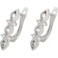NAEMI Women Earrings in Silver | Gr.: onesize